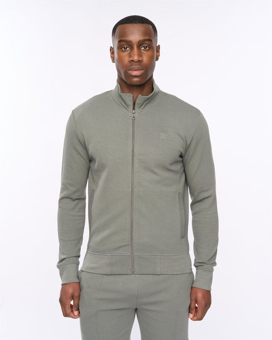 Hannings Zip Thru Hoodie & Joggers Set Olive