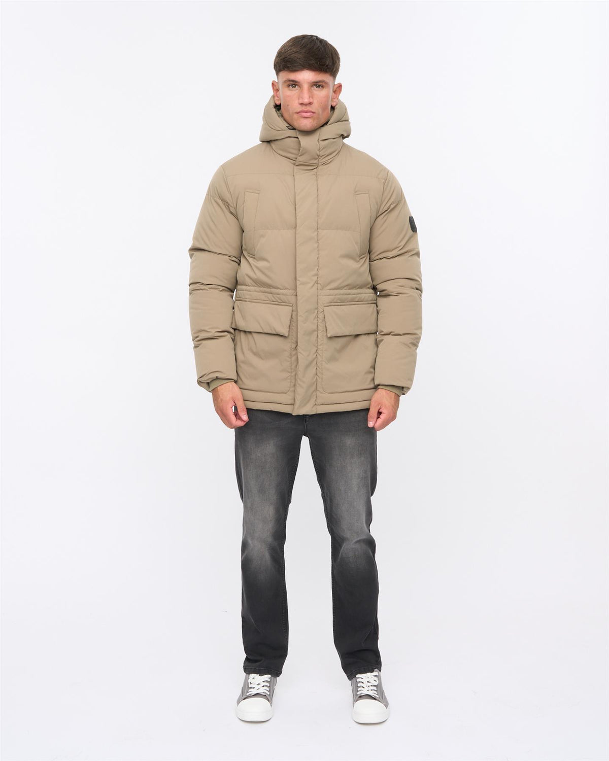 Fletchley Puffer Jacket Beige