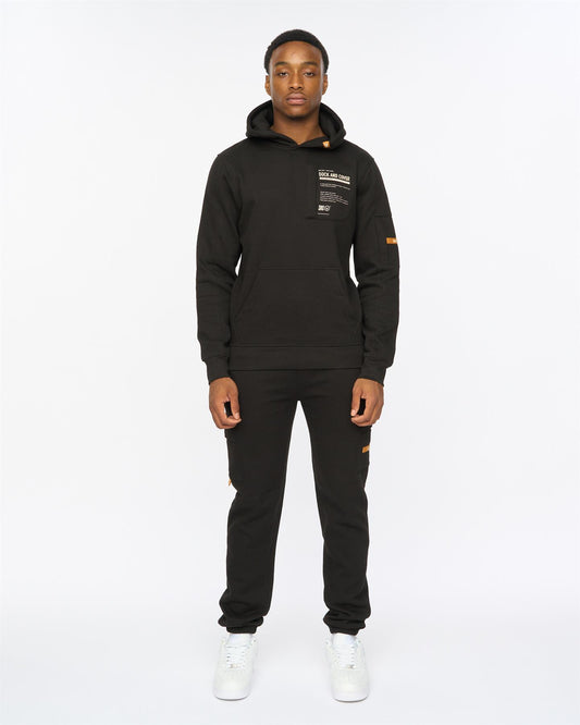 Adamsberg Hoodie & Joggers Set Black