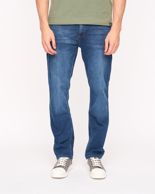 Crestline Straight Leg Jeans Mid Wash