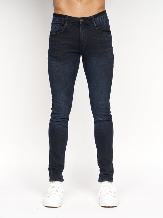Maylead Slim Fit Jeans Blue Black
