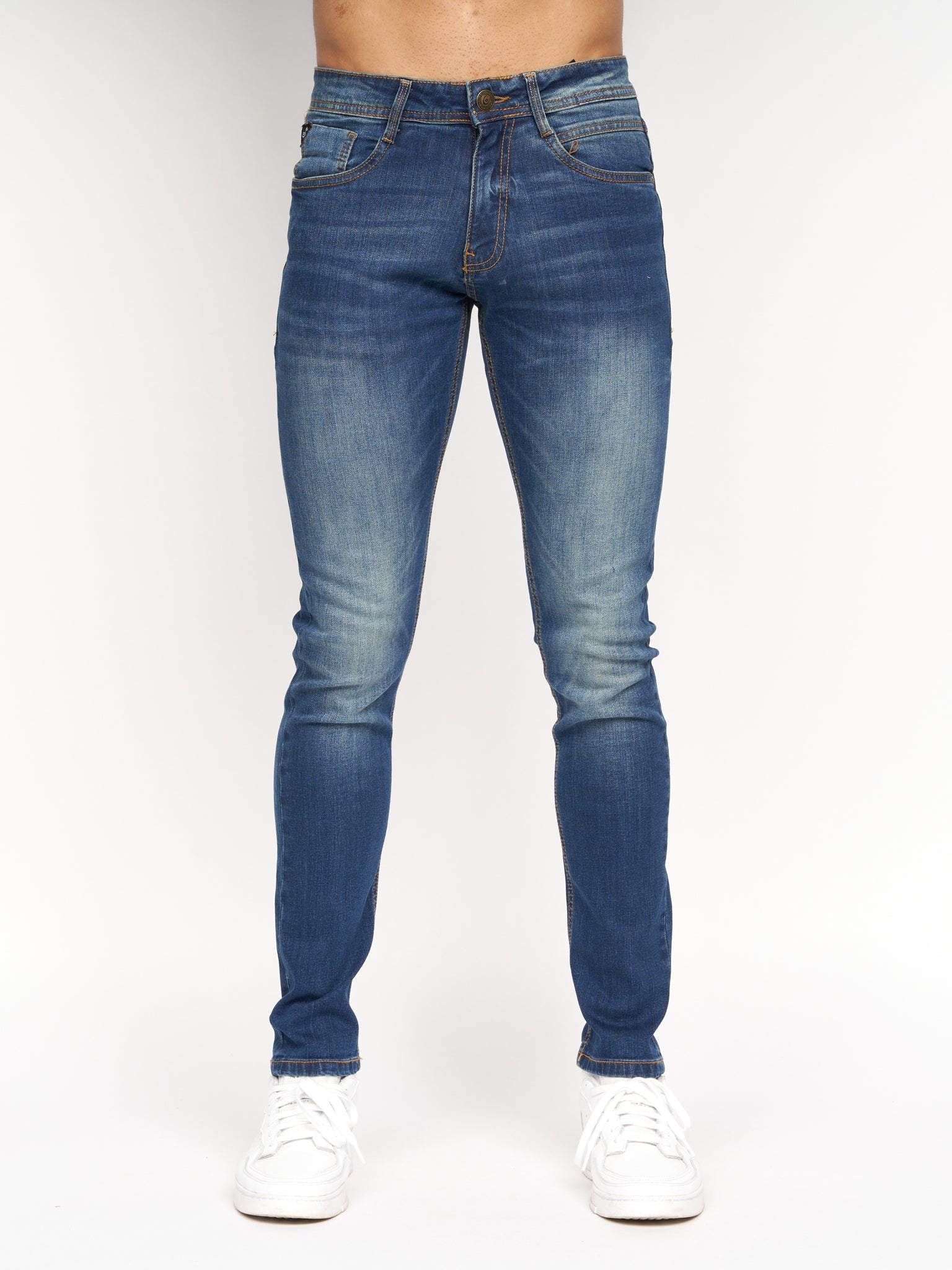 Duck & Cover - Mens Maylead Slim Fit Jeans Tinted Blue – Duck and Cover