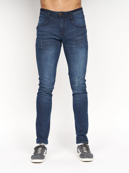 Tranfold Slim Fit Jeans Dark Wash