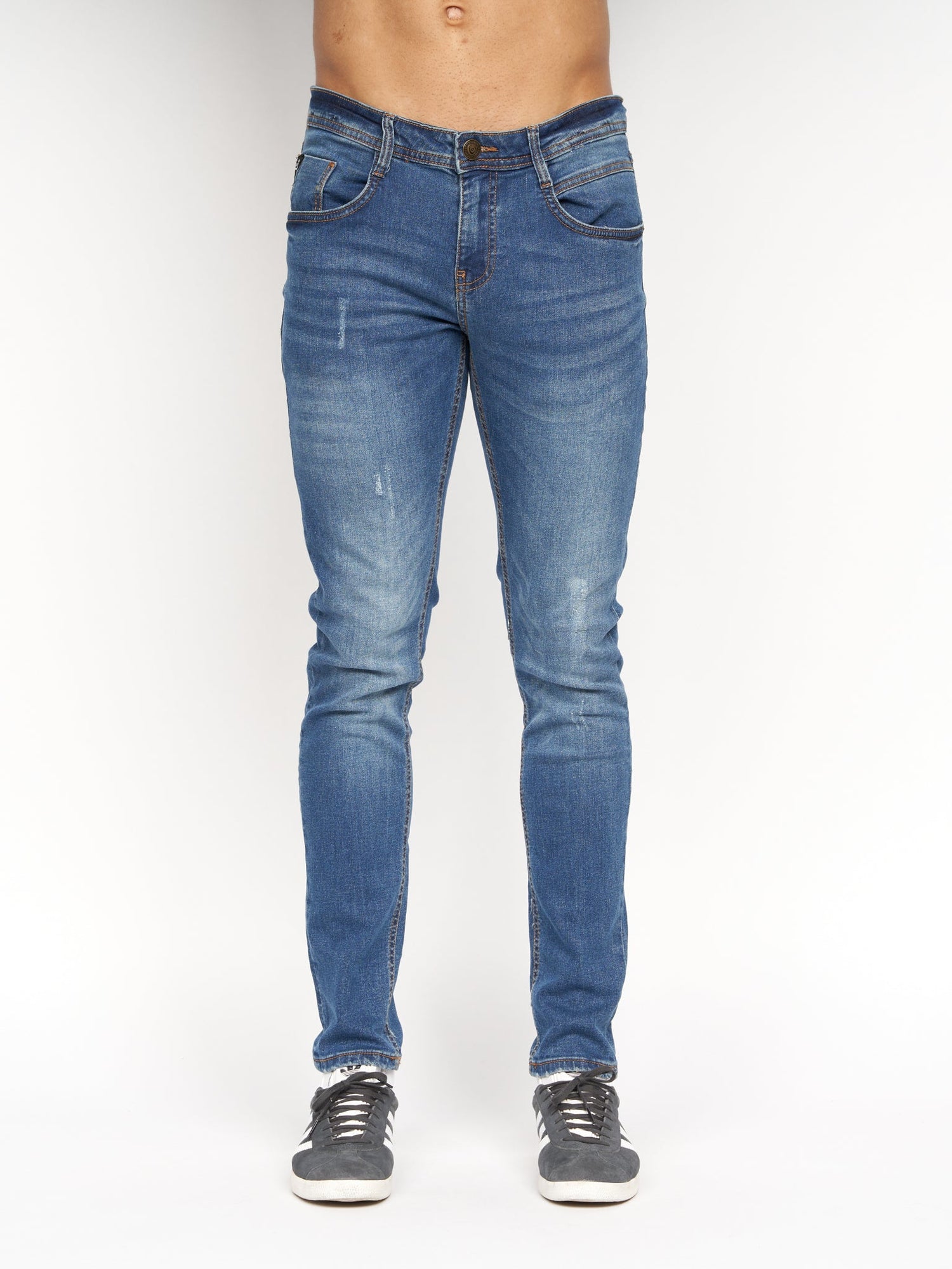 Mens Tranfold Slim Fit Jeans Stone Wash – Duck and Cover