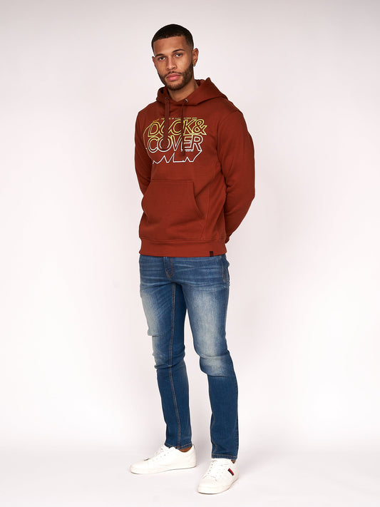 Fillberts Hoodie Brick Red