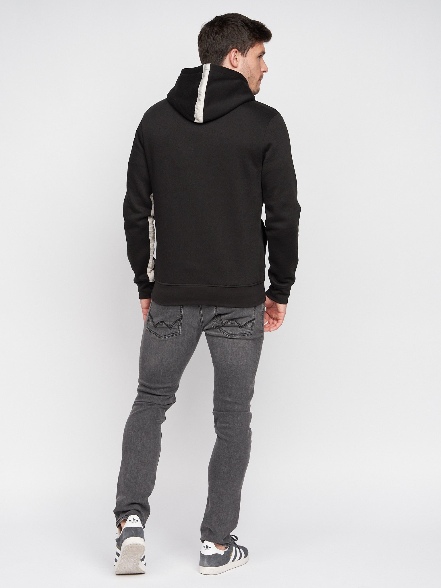 Mens Gathport Hoodie Black – Duck and Cover
