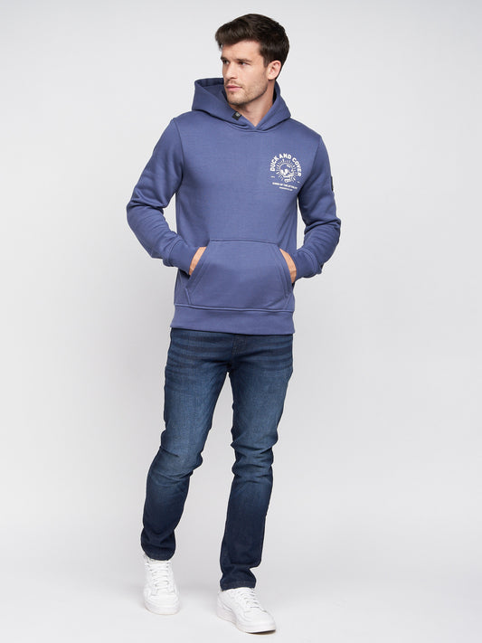 Lennmore Hoodie Mid Blue
