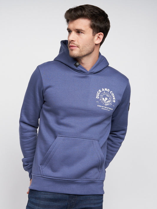Lennmore Hoodie Mid Blue