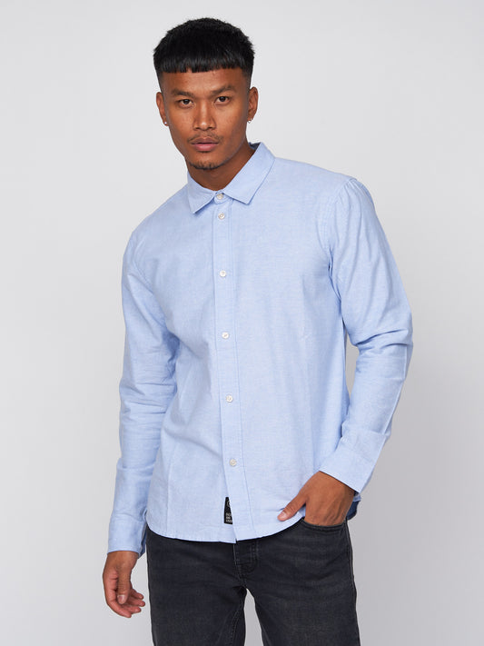 Yuknow Shirt Light Blue Chambray