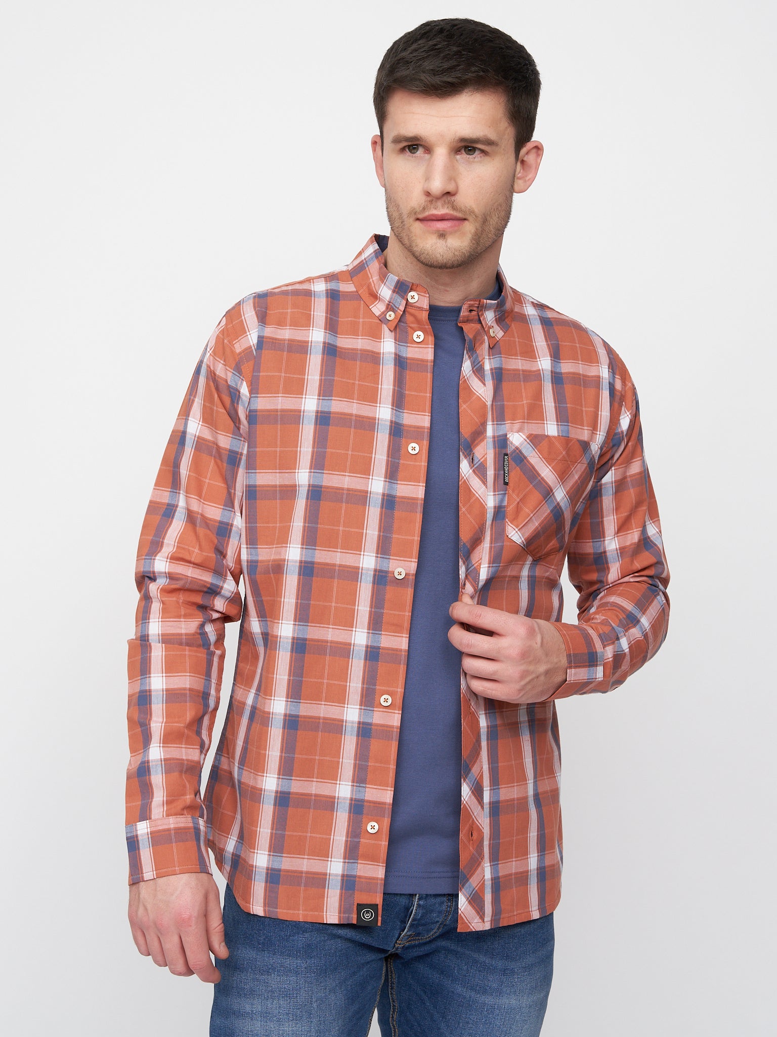 Duck & Cover - Mens Lennmore Shirt Red Check – Duck and Cover