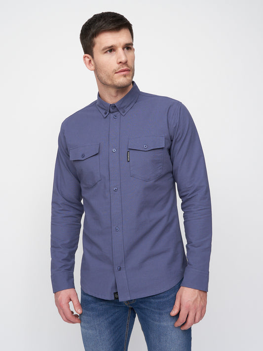 Melmoore Shirt Mid Blue