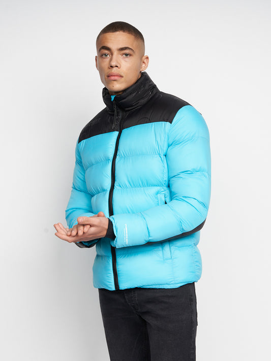 Synflax Puffer Jacket Turquoise