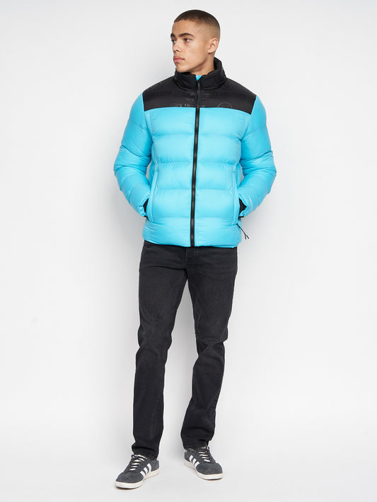 Synflax Puffer Jacket Turquoise