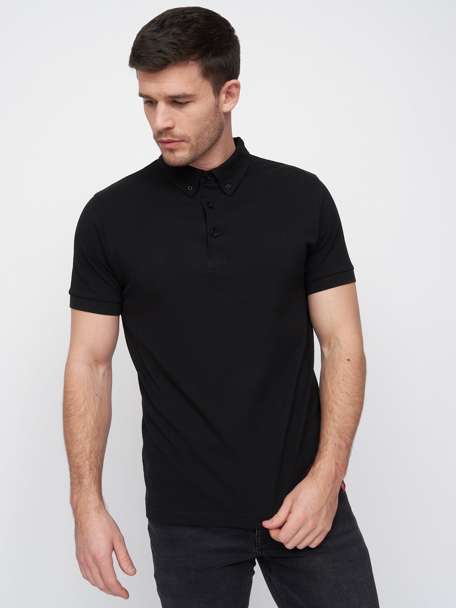 Duck & Cover - Mens Chilltowns Polo Black – Duck and Cover