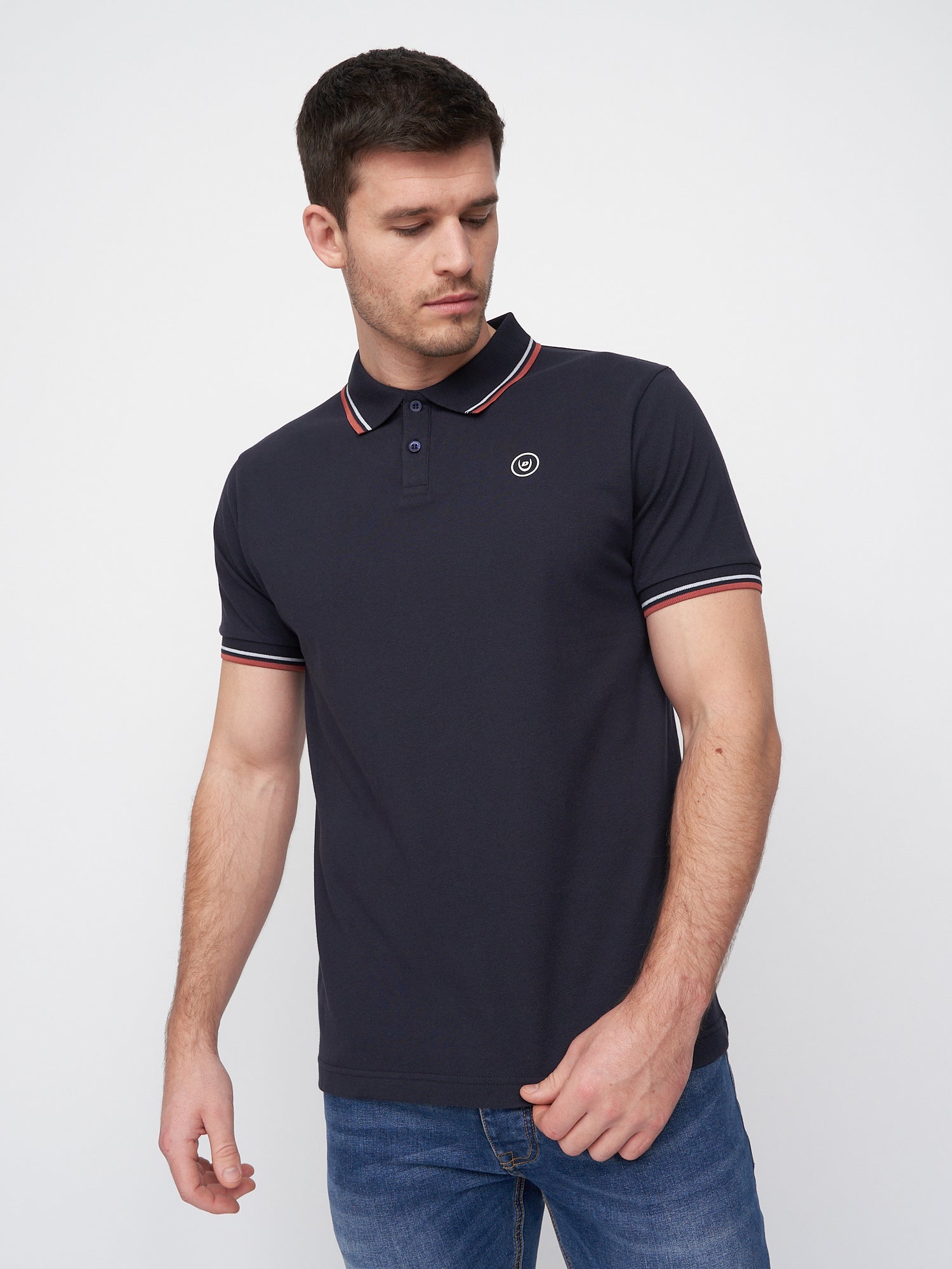 Duck & Cover - Mens Hendamore Polo Navy – Duck and Cover