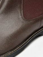 Maxwall Leather Chelsea Boot Brown