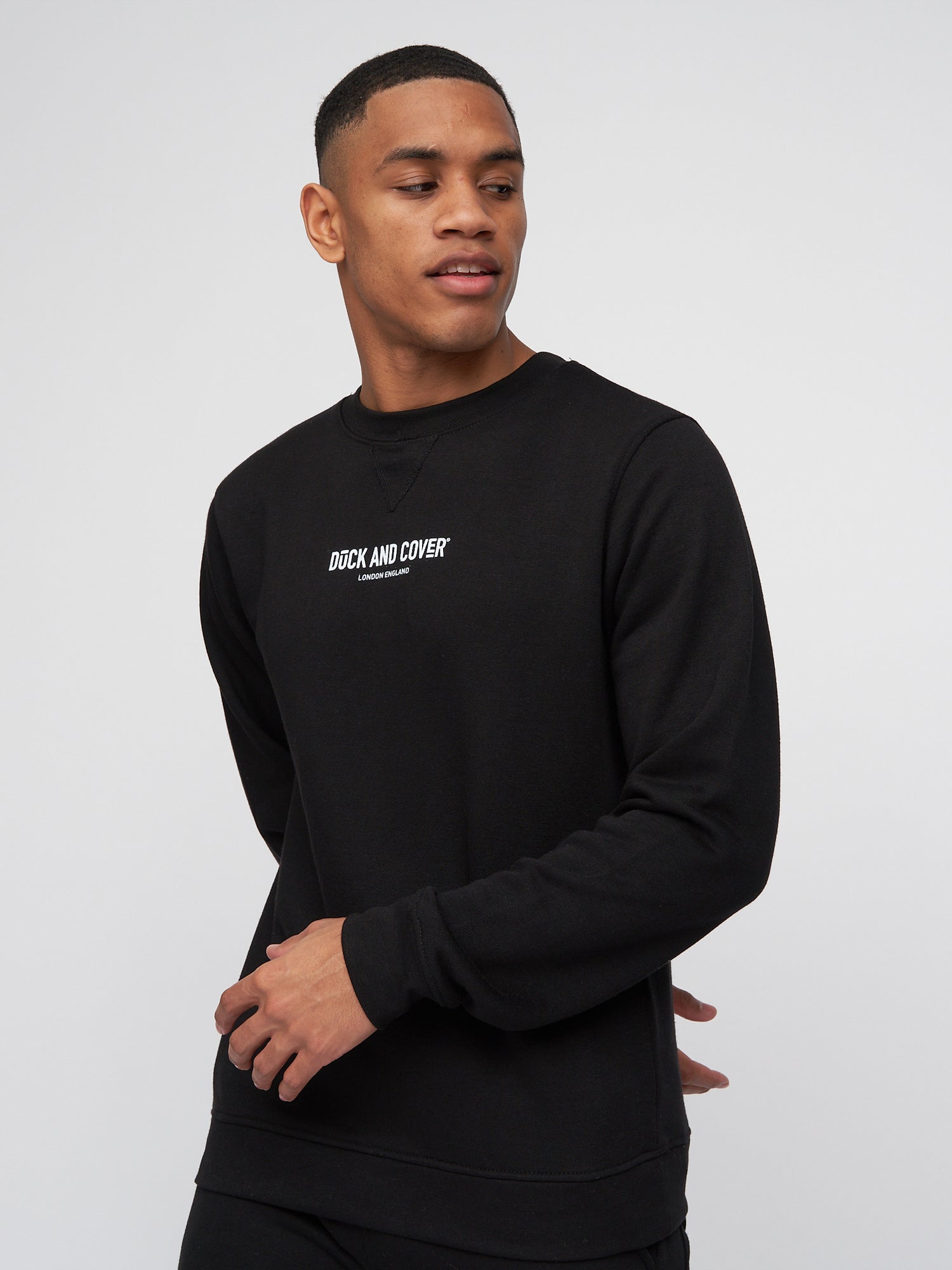 Melbray Crew Sweat & Jogger Set Black – Duck and Cover